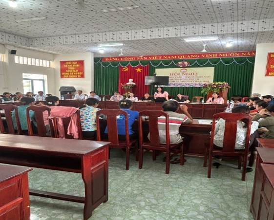 Hội LHPN tỉnh Vĩnh Long khảo sát công tác Hội và Hoạt động ủy thác tại phường Đông Thành sau sáp nhập