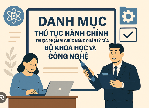 Triển khai Quyết định công bố thủ tục hành chính thuộc lĩnh vực khoa học và công nghệ