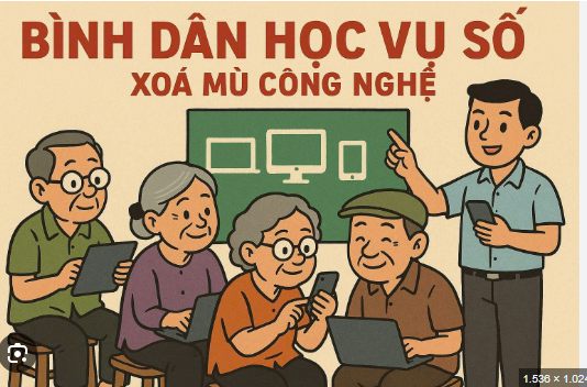 Thi đua triển khai thực hiện phong trào “Bình dân học vụ số”