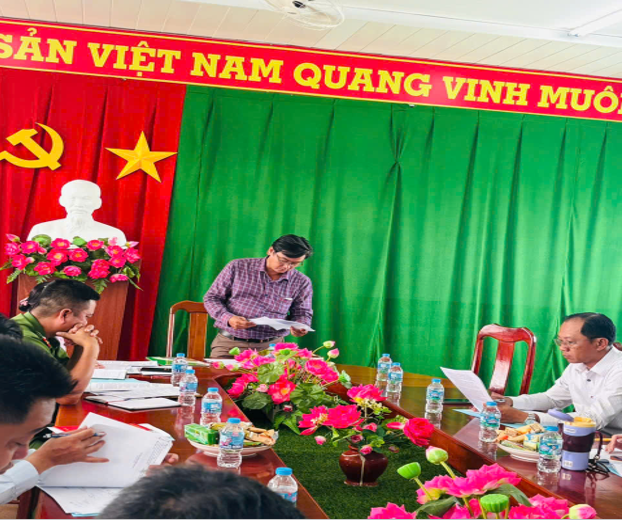 Phường Đông Thành tổ chức họp ban đại diện hội đồng quản trị ngân hàng chính sách xã hội quý II năm 2026