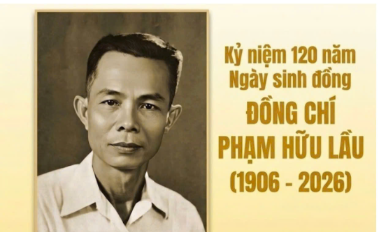 Đông Thành triển khai tuyên truyền kỷ niệm 120 năm ngày sinh đồng chí Phạm Hữu Lầu (1906 - 2026)