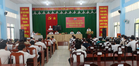 Đại hội đảng viên Đảng bộ cơ sở UBND phường Đông Thành lần thứ I, nhiệm kỳ 2025-2030

