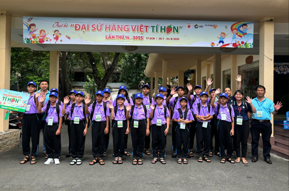 Trại hè “Đại sứ hàng Việt tí hon” lần thứ 14 năm 2025 chính thức khởi động